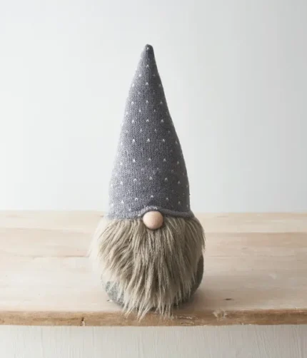 Doorstop Nordic Grey Gonk Figure, 30cm