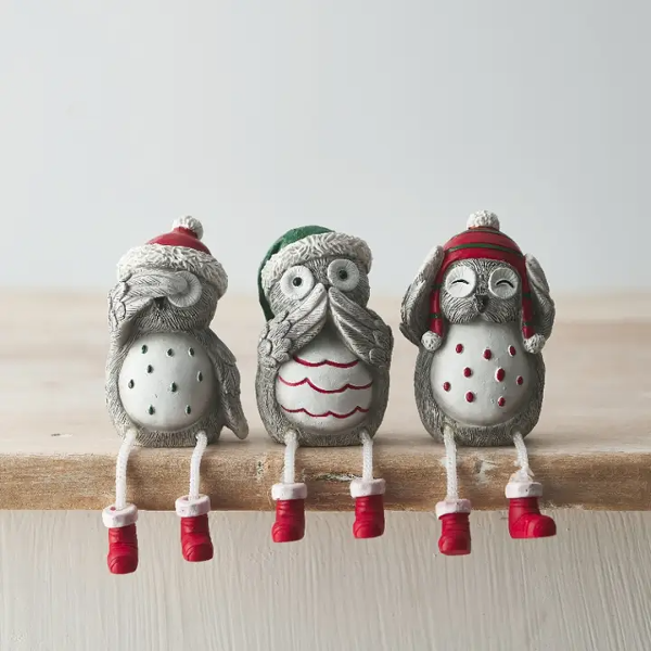 Christmas Owls